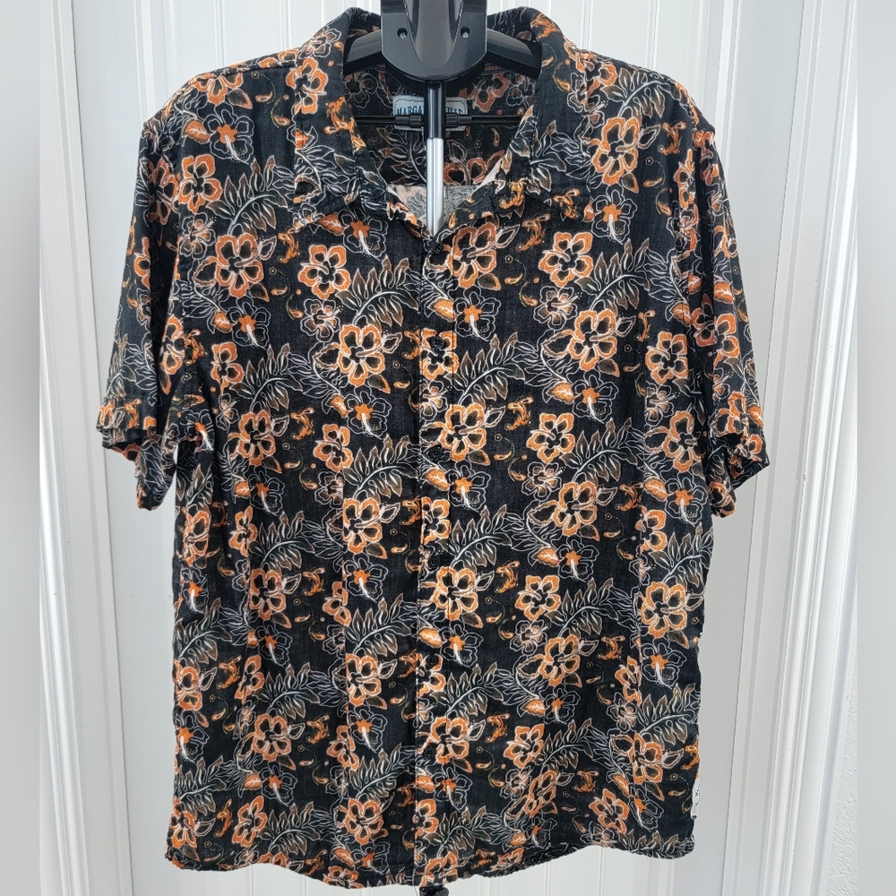 Margaritaville Hawaiian style button-down shirt
